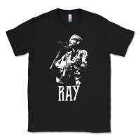 Black ray lamontagne   white stencil 1 Classic Tee - tuanDangUi