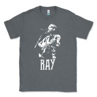 Charcoal Heather ray lamontagne   white stencil 1 Classic Tee - tuanDangUi
