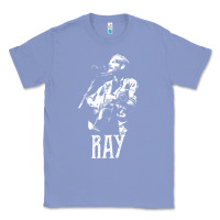 Colony Blue ray lamontagne   white stencil 1 Classic Tee - tuanDangUi