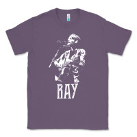 Lavender ray lamontagne   white stencil 1 Classic Tee - tuanDangUi