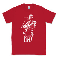 Red ray lamontagne   white stencil 1 Classic Tee - tuanDangUi