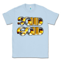 Dusty Blue solid gold 1980s tv show pop music Classic Tee - tuanDangUi
