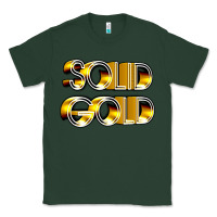 Sports Green solid gold 1980s tv show pop music Classic Tee - tuanDangUi