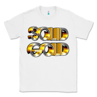 White solid gold 1980s tv show pop music Classic Tee - tuanDangUi