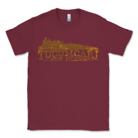 Burgundy tucumcari Classic Tee - tuanDangUi