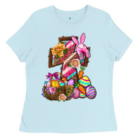 Baby Blue He Is Risen Ladies Tee - BundleAndBundleShop