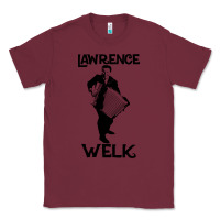Burgundy lawrence welk   name   the black stencil Classic Tee - tuanDangUi