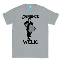 Heather Grey lawrence welk   name   the black stencil Classic Tee - tuanDangUi