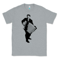 Heather Grey lawrence welk   no name   the black stencil Classic Tee - tuanDangUi