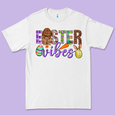 Easter Vibes Premium Tee Designed By Bundleandbundleshop