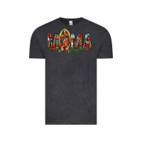 Vintage Black Our Lady of Guadalupe Mama Vintage Tee - texasbilliewilder