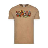 Vintage Coffee Our Lady of Guadalupe Mama Vintage Tee - texasbilliewilder