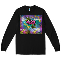 Black 4 20 marijuana holiday Long Sleeve Tee - TumblerDesignByShophia