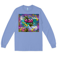 Colony Blue 4 20 marijuana holiday Long Sleeve Tee - TumblerDesignByShophia