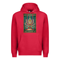 Cardinal my chakras are aligned af vintage yoga meditation Premium Hoodie - tuanDangUi