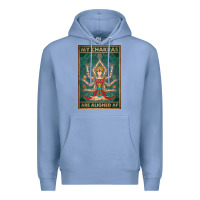 Colony Blue my chakras are aligned af vintage yoga meditation Premium Hoodie - tuanDangUi
