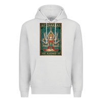 Dove Grey my chakras are aligned af vintage yoga meditation Premium Hoodie - tuanDangUi