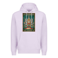 Lilac my chakras are aligned af vintage yoga meditation Premium Hoodie - tuanDangUi