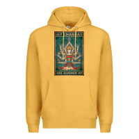 Mustard my chakras are aligned af vintage yoga meditation Premium Hoodie - tuanDangUi