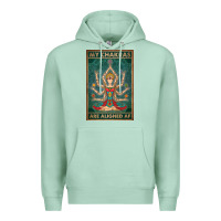 Seafoam my chakras are aligned af vintage yoga meditation Premium Hoodie - tuanDangUi