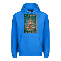 True Royal my chakras are aligned af vintage yoga meditation Premium Hoodie - tuanDangUi