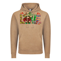 Vintage Coffee Mexico love with gnome Vintage Hoodie - NancyCooperArtShop