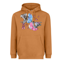 Meerkat Koalas With Tutu Heavyweight Hoodie - LillyAllenDesigns