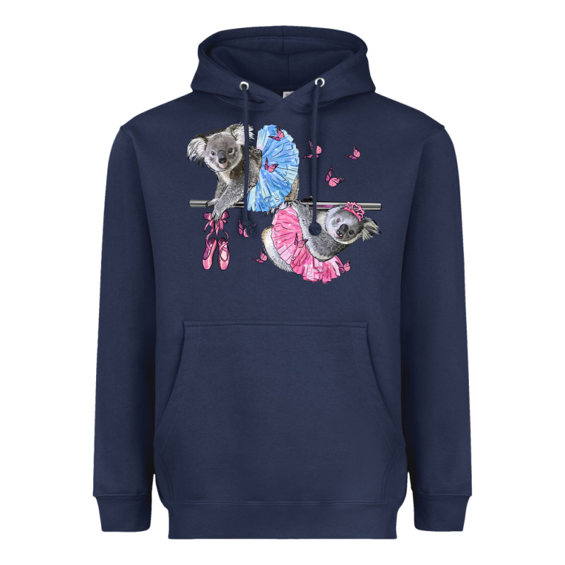 Koalas With Tutu Heavyweight Hoodie by LillyAllenDesigns | Teevron