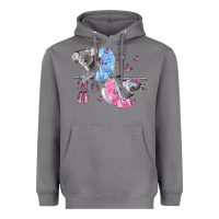 Storm Koalas With Tutu Heavyweight Hoodie - LillyAllenDesigns