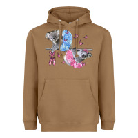 Toasted Coconut Koalas With Tutu Heavyweight Hoodie - LillyAllenDesigns