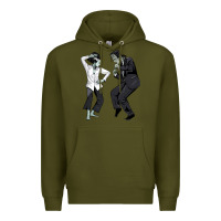 Army Green pulp frankenstein Premium Hoodie - tuanDangUi
