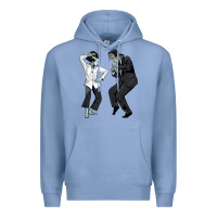 Colony Blue pulp frankenstein Premium Hoodie - tuanDangUi
