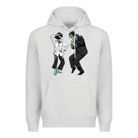 Dove Grey pulp frankenstein Premium Hoodie - tuanDangUi