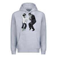 Heather Grey pulp frankenstein Premium Hoodie - tuanDangUi