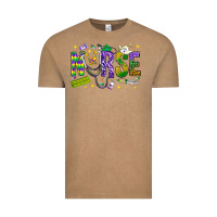 Vintage Coffee Mardi Gras Nurse Vintage Tee - NancyCooperArtShop