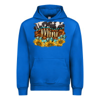 Cobalt western mini Urban Hoodie - BarkalooDesign