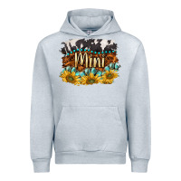 Heather Grey western mini Urban Hoodie - BarkalooDesign