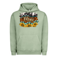 Pigment Oil Green western mini Urban Hoodie - BarkalooDesign