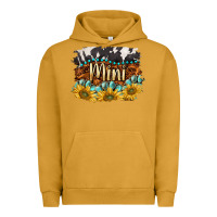 Pigment Peanut Butter western mini Urban Hoodie - BarkalooDesign