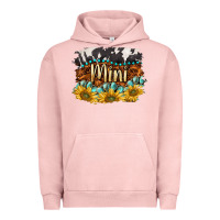 Pigment Salmon western mini Urban Hoodie - BarkalooDesign