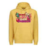 Antique Gold Valentine's Day Teach Love Inspire Premium Hoodie - FaDigitalArtStudio