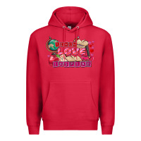 Cardinal Valentine's Day Teach Love Inspire Premium Hoodie - FaDigitalArtStudio