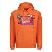Carrot Valentine's Day Teach Love Inspire Premium Hoodie - FaDigitalArtStudio