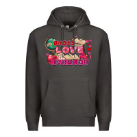 Smoke Valentine's Day Teach Love Inspire Premium Hoodie - FaDigitalArtStudio