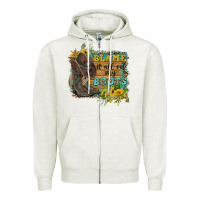 Oatmeal Heather Blame It All On My Boots Zipper Hoodie - FaDigitalArtStudio