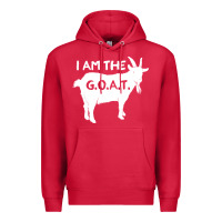 Cardinal i am the g.o.a.t. greatest of all time athletics g Premium Hoodie - tuanDangUi