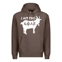 Coffee i am the g.o.a.t. greatest of all time athletics g Premium Hoodie - tuanDangUi