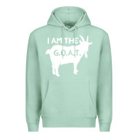 Seafoam i am the g.o.a.t. greatest of all time athletics g Premium Hoodie - tuanDangUi