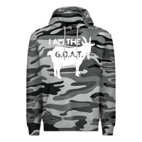 Slate Camo i am the g.o.a.t. greatest of all time athletics g Premium Hoodie - tuanDangUi