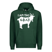 Sports Green i am the g.o.a.t. greatest of all time athletics g Premium Hoodie - tuanDangUi